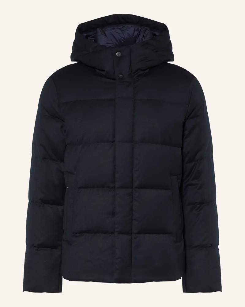 DUNO Daunenjacke blau Dunkelblau