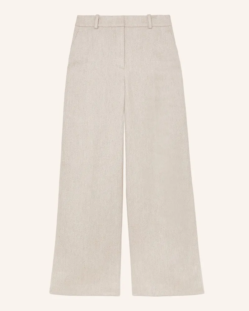 Reiss Marlenehose Nolah Mit Leinen beige Hellbraun