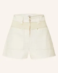 ba&sh Jeansshorts Weiss