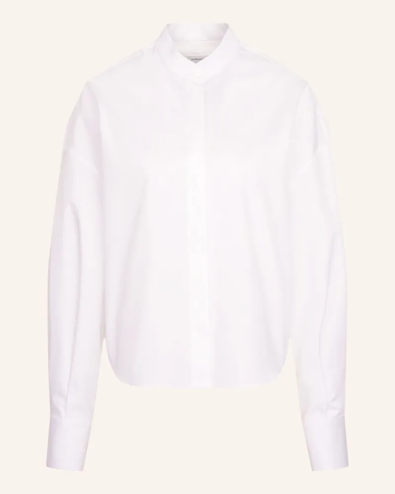 Seidensticker Stehkragenbluse weiss Weiss