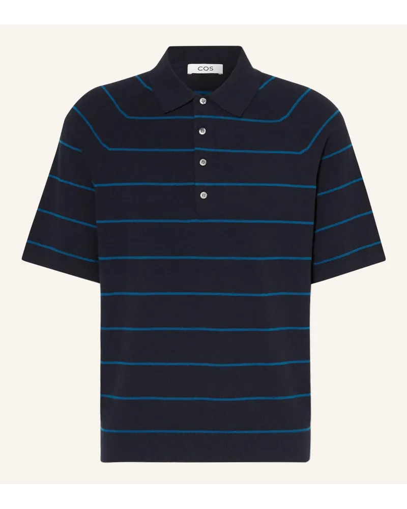 Cos Poloshirt Blau