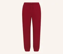Lounge-Sweatpants Cotton-Fleece braun