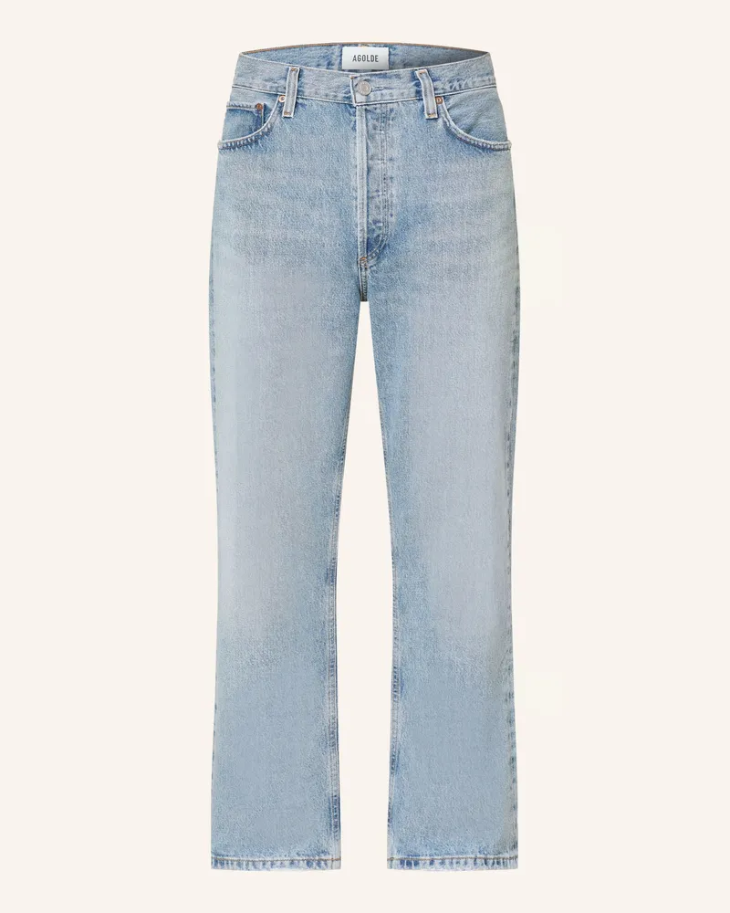AGOLDE Jeans Regular Fit blau Force