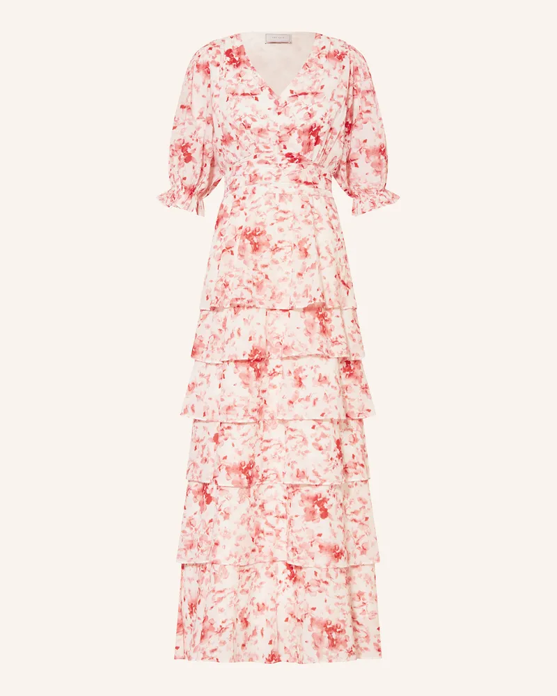 Neo Noir Kleid NOORIE mit Rüschen und Volants Weiss