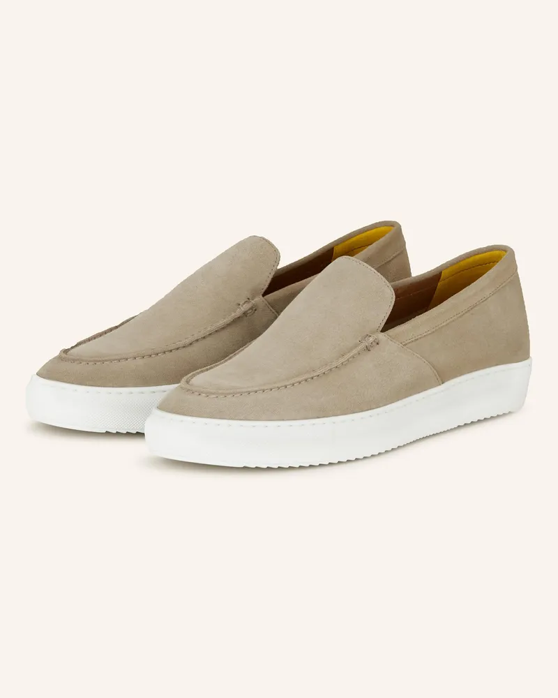 Doucal´s Slipper beige Hellbraun