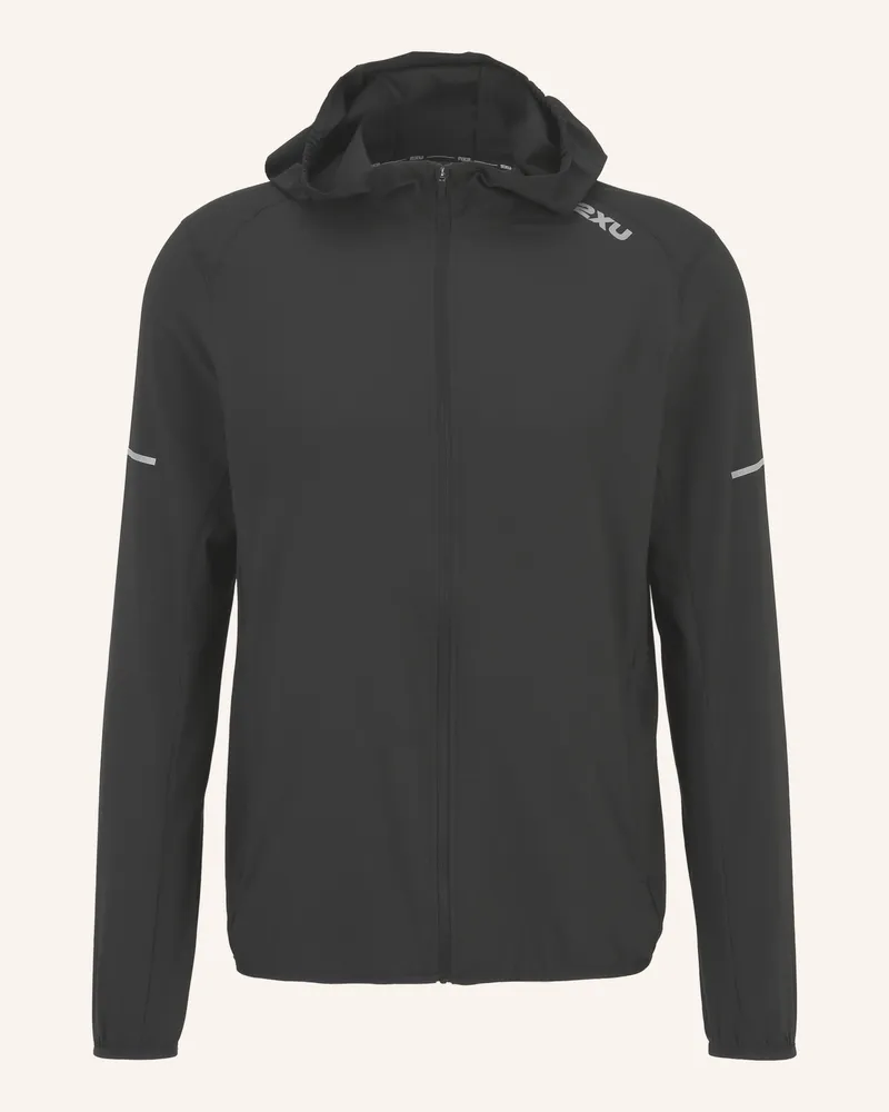 2XU Laufjacke Aero Jacket schwarz Schwarz
