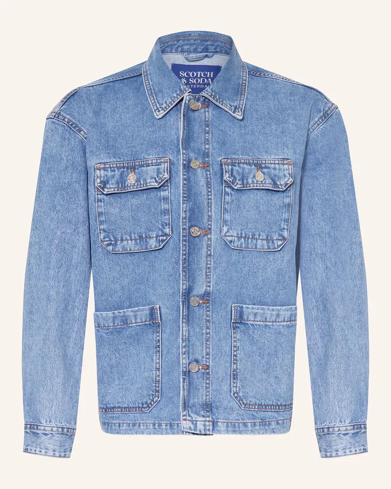 Scotch&Soda Jeansjacke LAKEHOUSE Blau