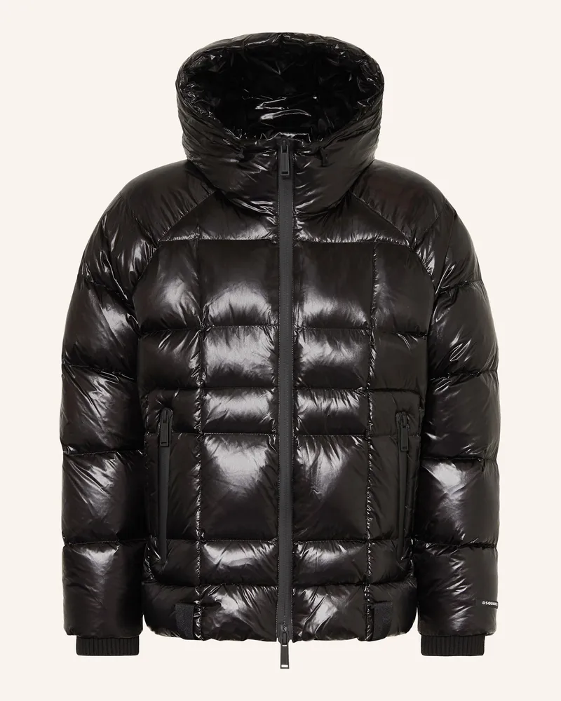 Dsquared2 Daunenjacke schwarz Schwarz