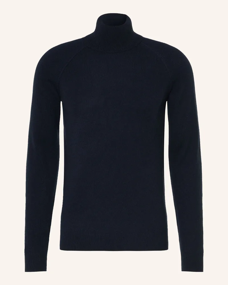 paul Rollkragenpullover Aus Cashmere blau Dunkelblau