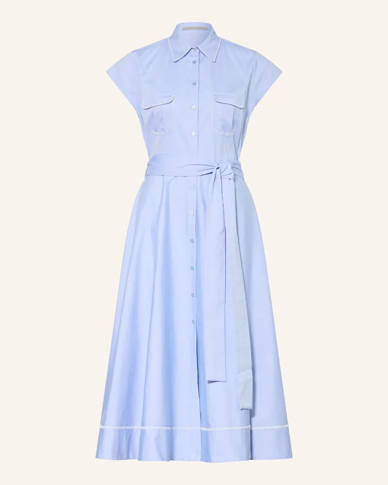 (THE MERCER) N.Y. Hemdblusenkleid Hellblau