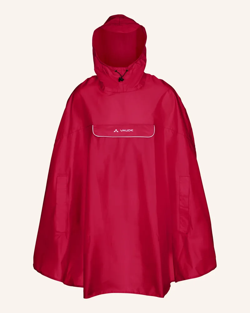 Vaude Regenponcho VALDIPINO Rot