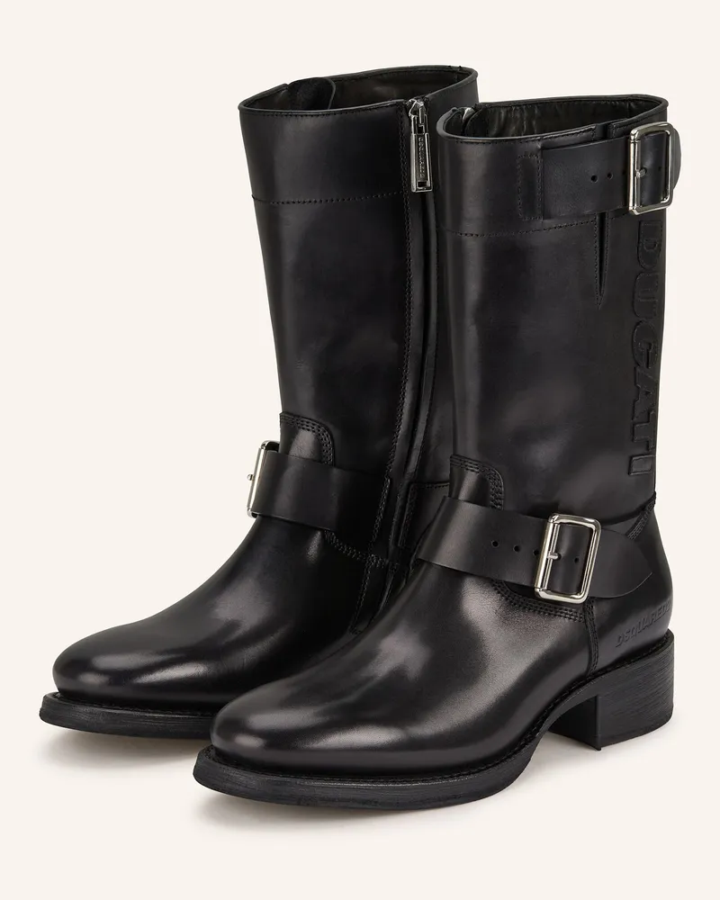 Dsquared2 Stiefel schwarz Schwarz