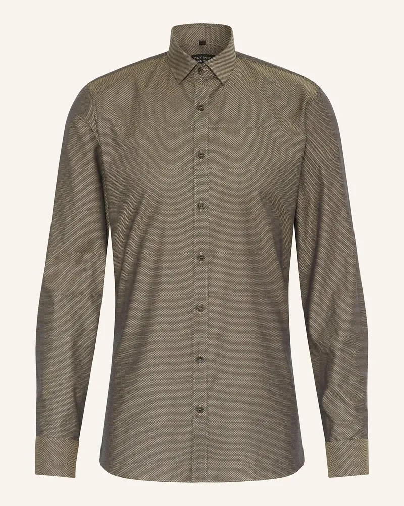 Olymp Hemd No. Six Super Slim beige Taupe