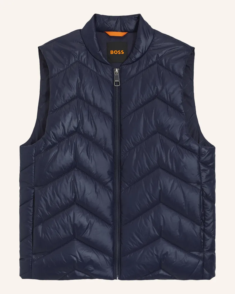 HUGO BOSS Casual Jacke C_PALATTINI Regular Fit Dunkelblau
