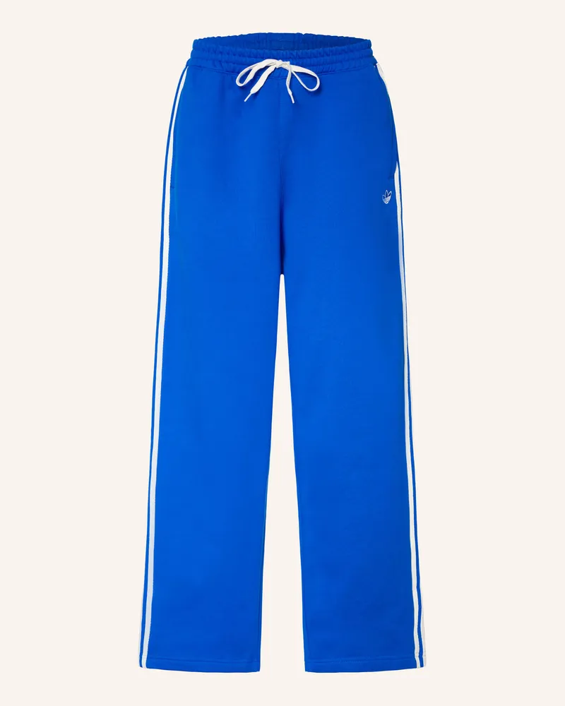 adidas Sweatpants Adisignature 3streifen blau Dunkelblau