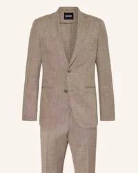 HUGO BOSS Anzug HUGE Slim Fit Beige