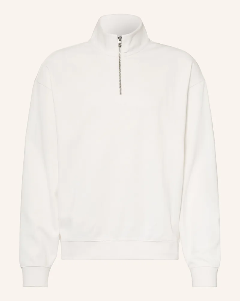 HUGO BOSS Sweat-Troyer Dalizip weiss Weiss