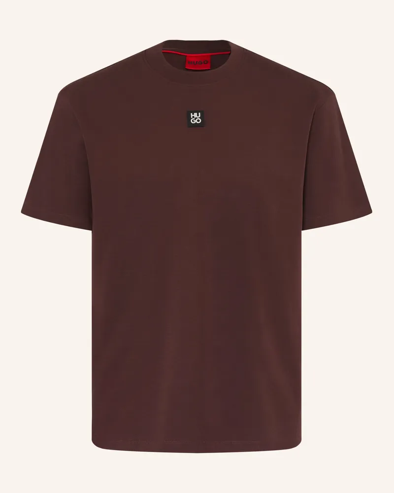HUGO BOSS T-Shirt Dalile rot Dunkelrot