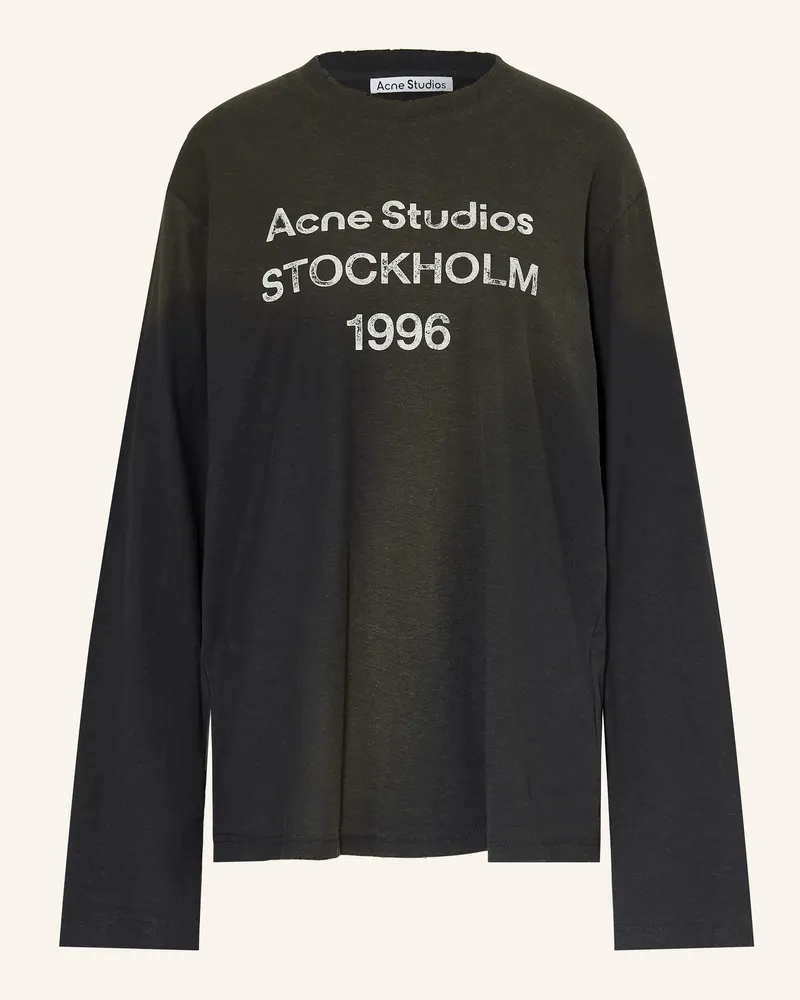 Acne Studios Longsleeve schwarz Schwarz