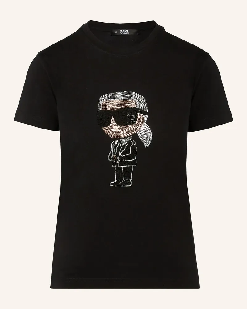 Karl Lagerfeld T-shirt Schwarz