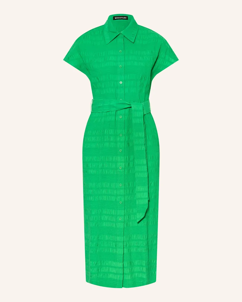 Whistles Hemdblusenkleid MILLIE Grün