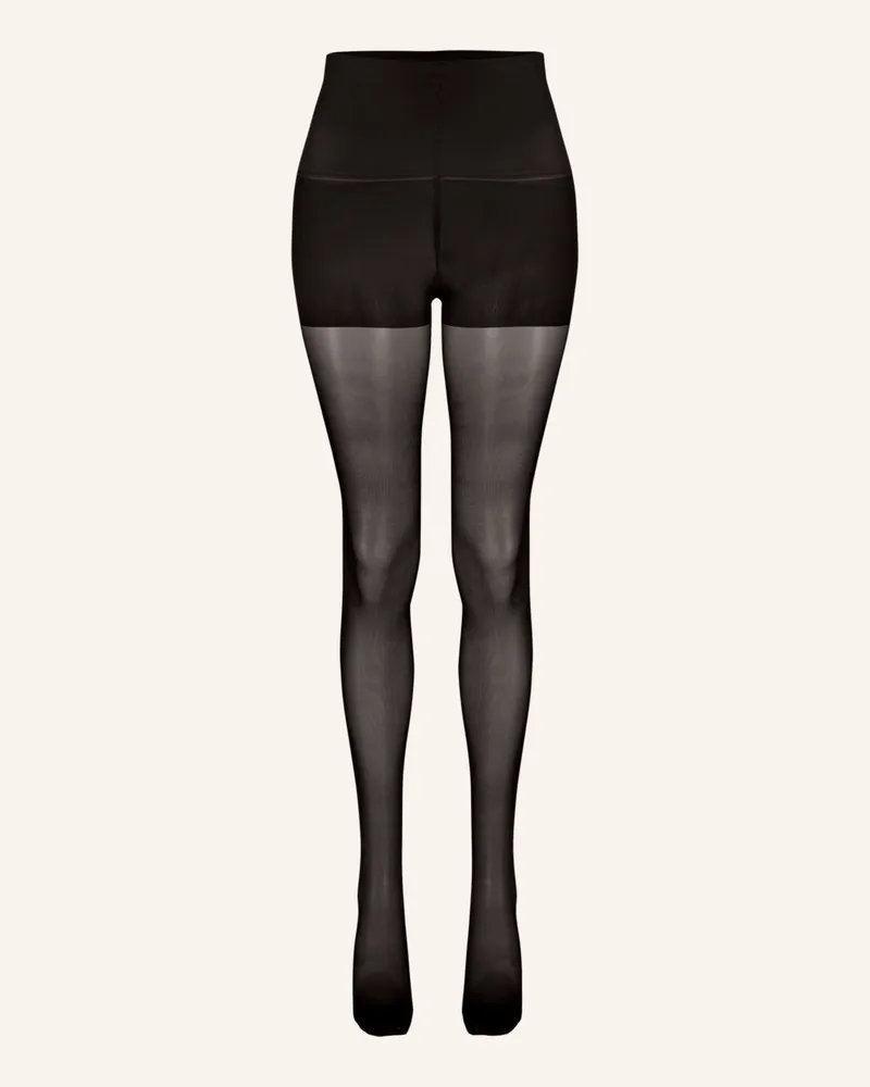 ITEM m6 Feinstrumpfhose TRANSLUCENT mit Push-up-Effekt Schwarz