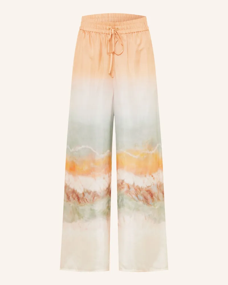 Zimmermann Seidenhose Daylight beige Creme
