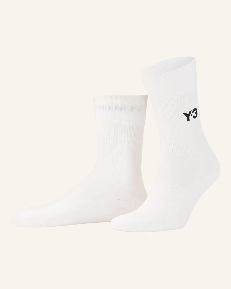 Y-3 Socken Y-3 Crew weiss Weiss