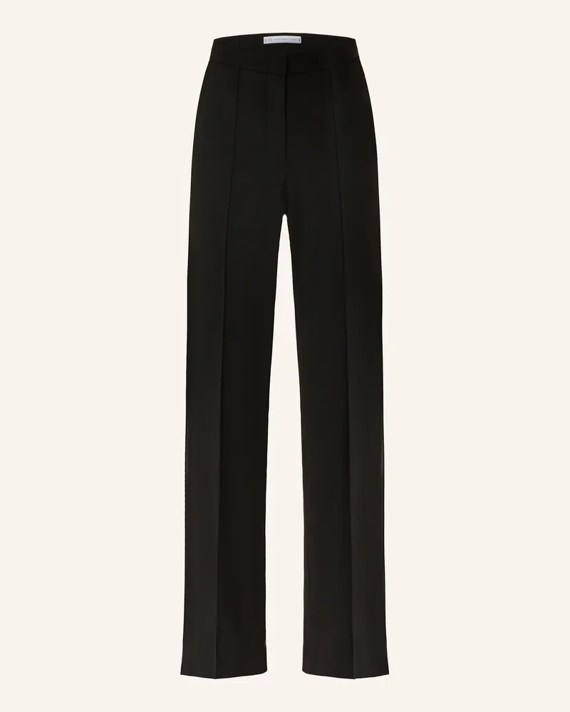RAFFAELLO ROSSI  Bootcut-Hose DORO aus Jersey Schwarz