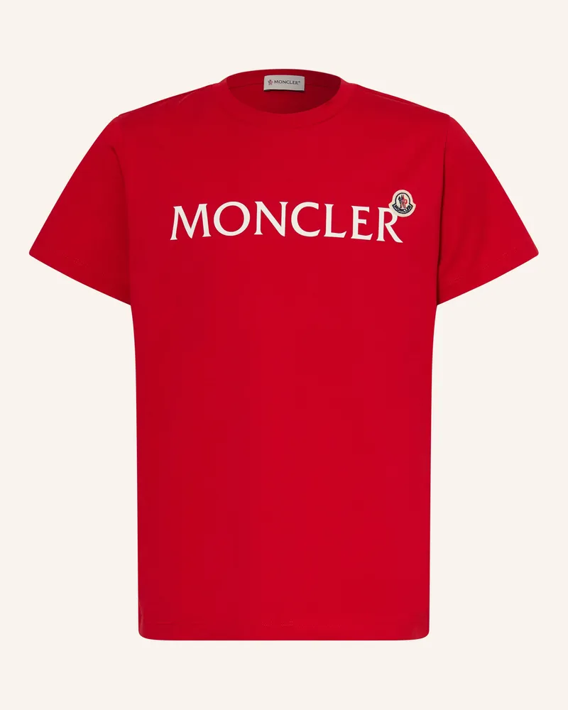 Moncler T-Shirt rot Rot
