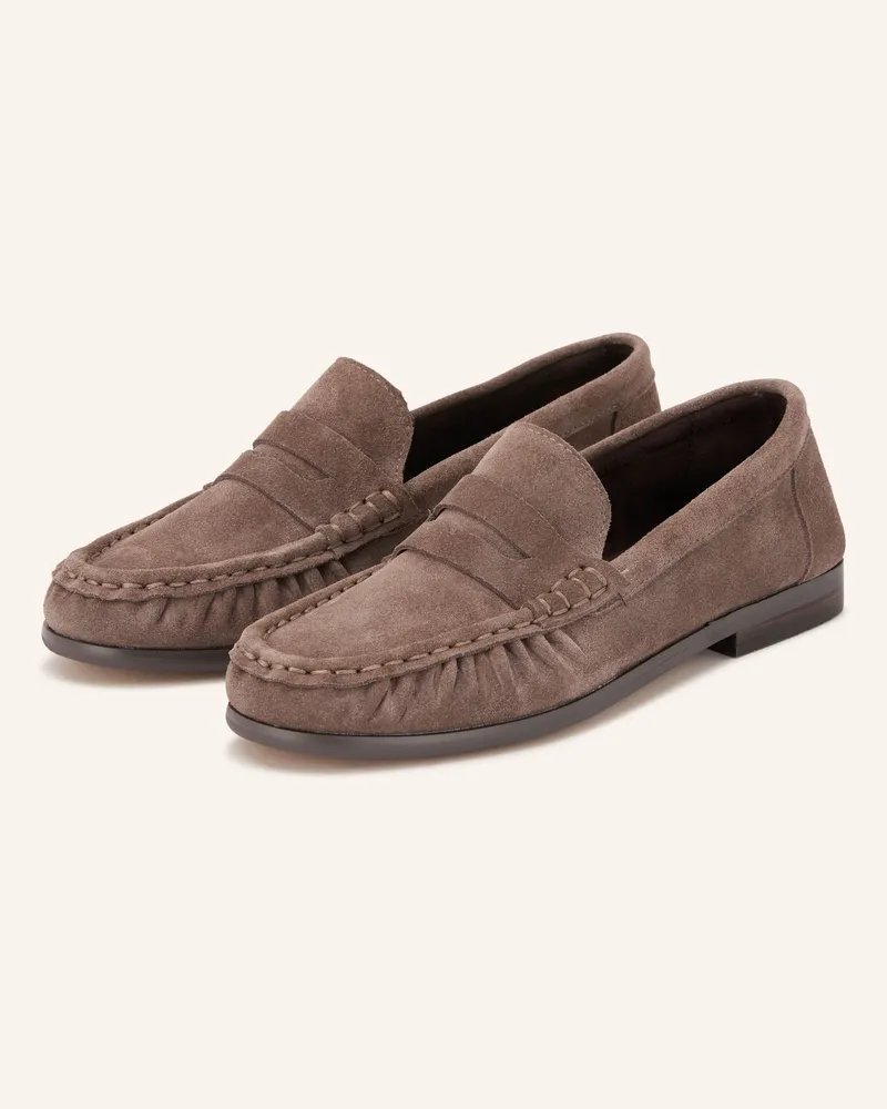 Inuovo Penny-Loafer beige Grau