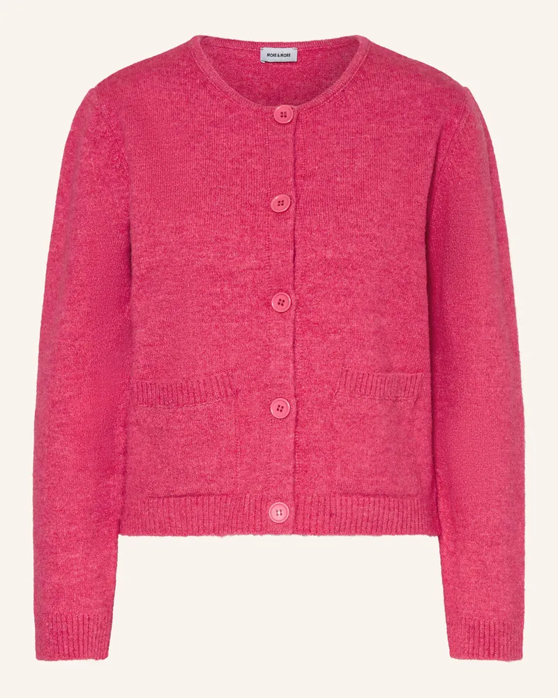 More & More Strickjacke pink Pink