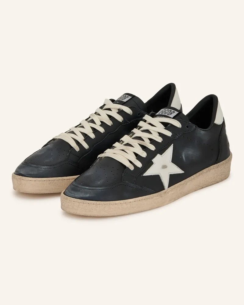 Golden Goose Sneaker Ball Star schwarz Schwarz