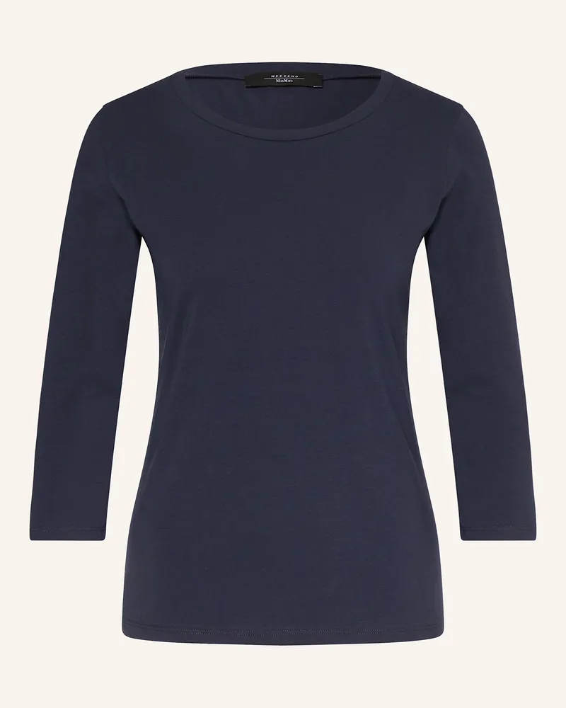Max Mara Shirt MULTIA mit 3/4-Arm Dunkelblau