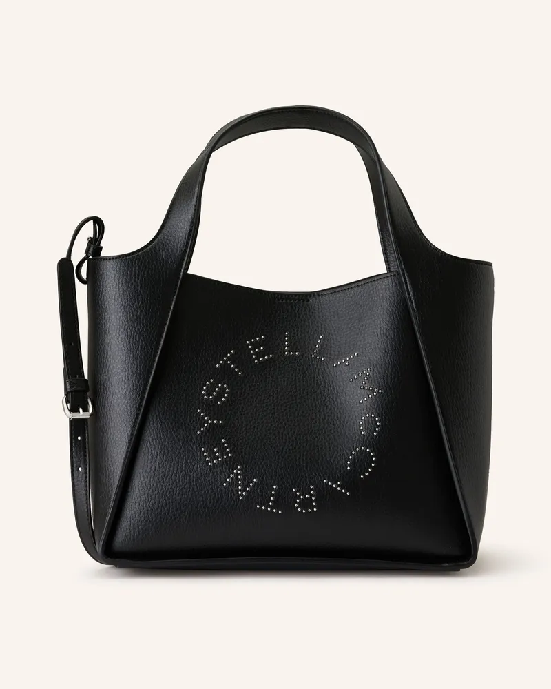 Stella McCartney Shopper mit Pouch Schwarz