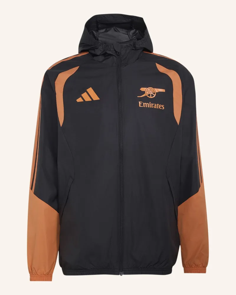 adidas Arsenal Fc 26/27 Tiro Allwetterjacke schwarz Schwarz