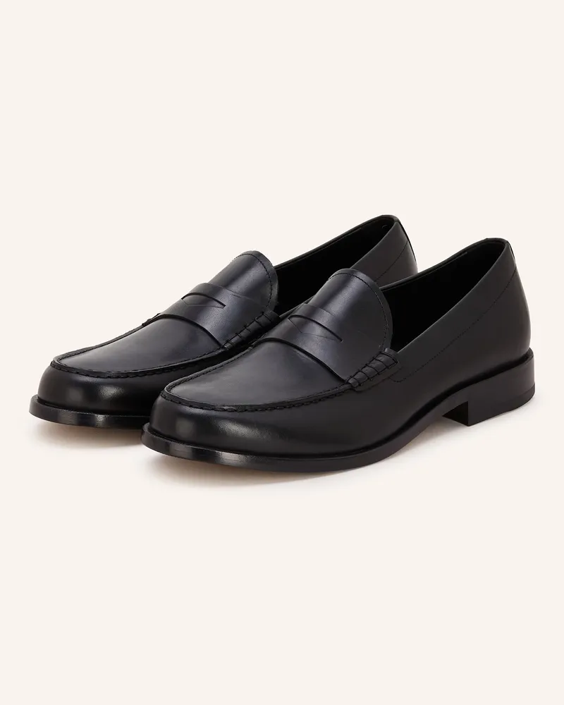 HUGO BOSS Penny-Loafer Tayil schwarz Schwarz