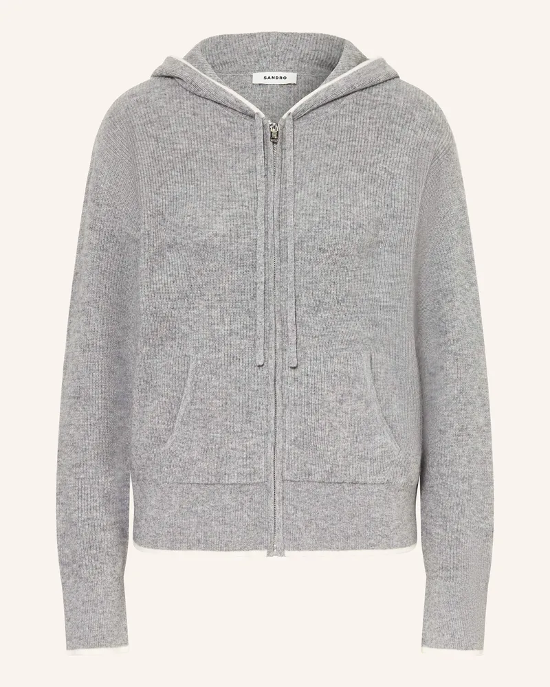 Sandro Strickjacke Grau