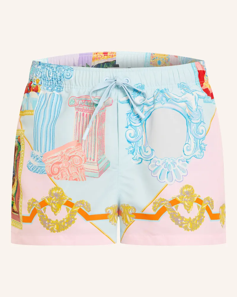 Versace Badeshorts Hellblau