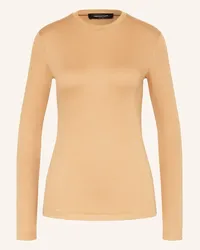 Fabiana Filippi Longsleeve mit Glitzergarn Braun