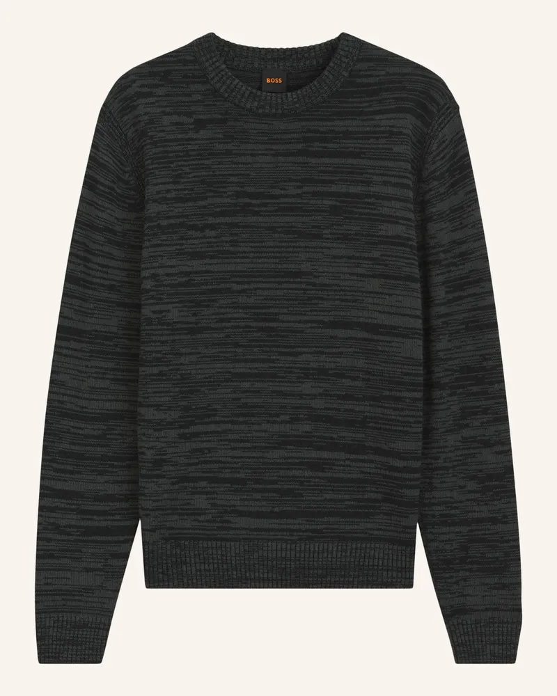 HUGO BOSS Pullover Aperoso Regular Fit schwarz Schwarz