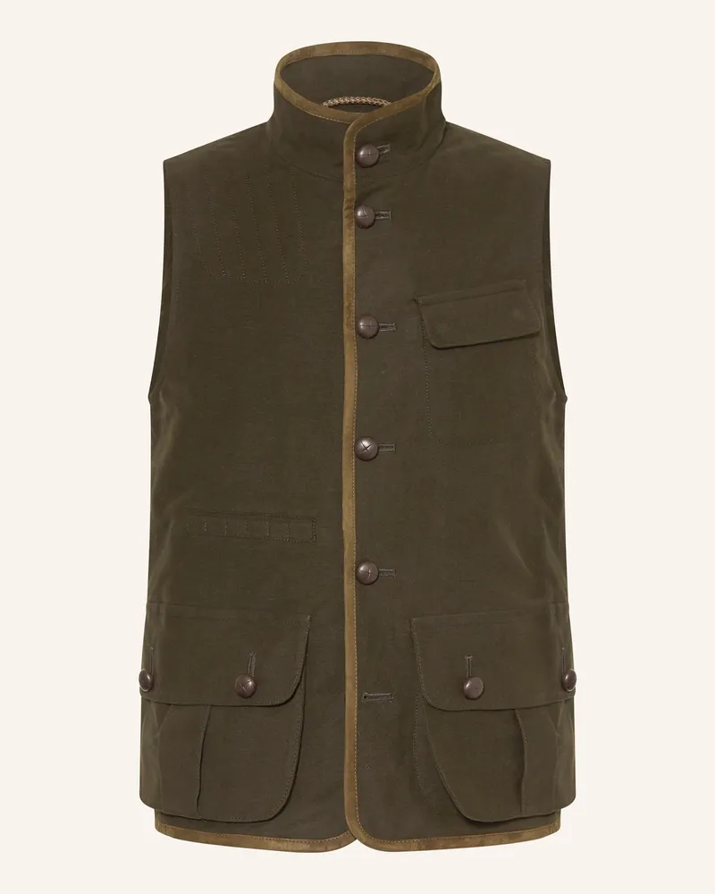 Habsburg Trachtenweste AMBORS Dunkelgrün