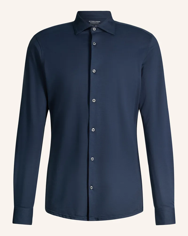 Strellson Hemd blau Dunkelblau