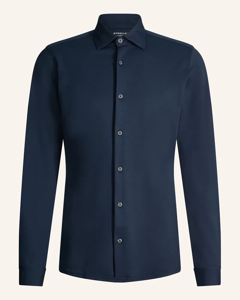 Strellson Hemd Spike blau Dunkelblau