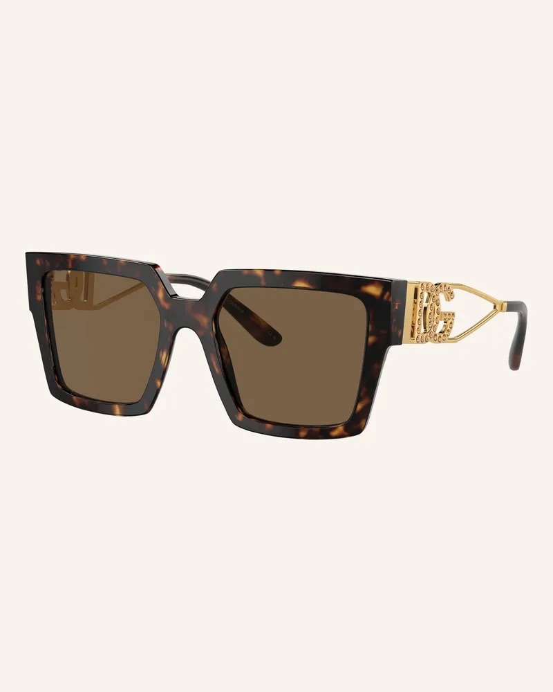 Dolce & Gabbana Sonnenbrille dg4446b Mit Schmucksteinen braun 502