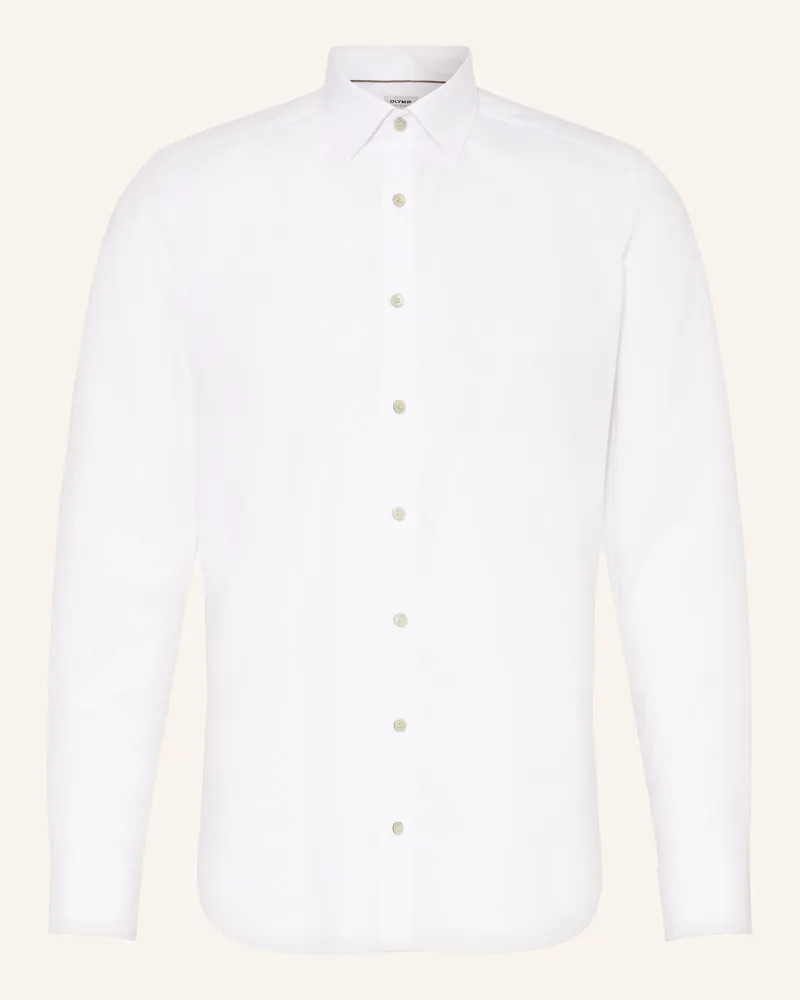 Olymp Hemd Level Five Body Fit blau Weiss