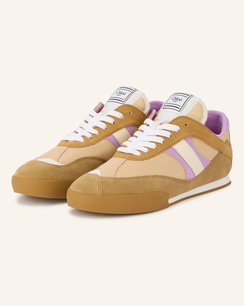Chloé Sneaker Kick beige 223