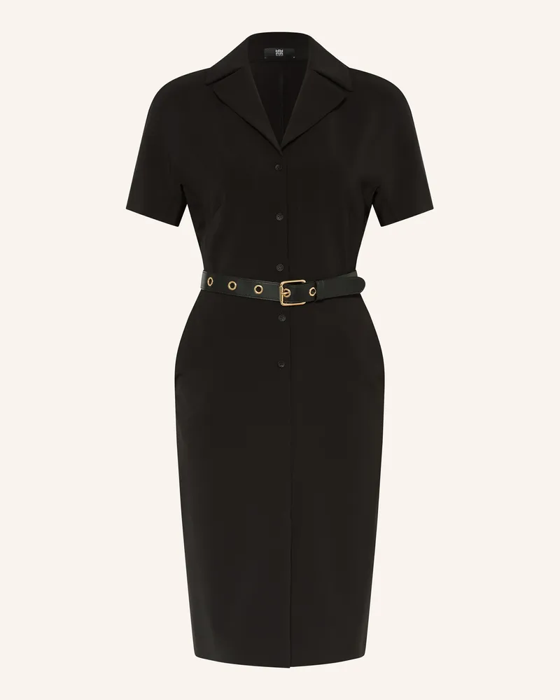 Riani Hemdblusenkleid aus Jersey Schwarz
