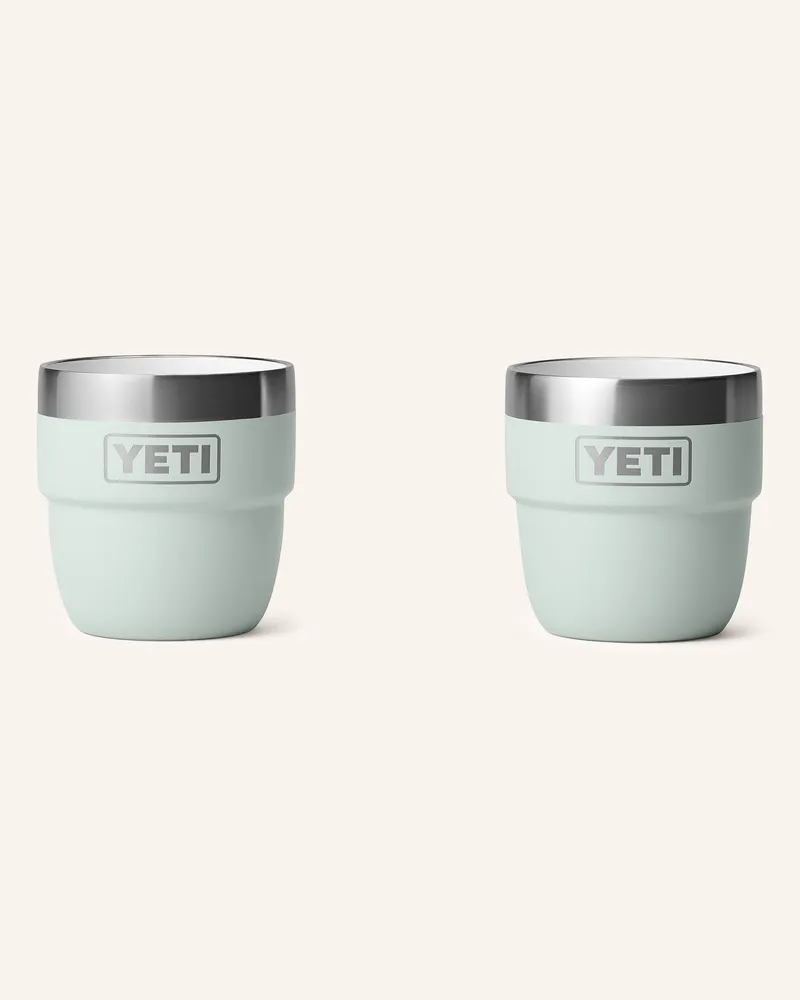 Yeti 2er-Set Thermobecher Rambler® grau Mint