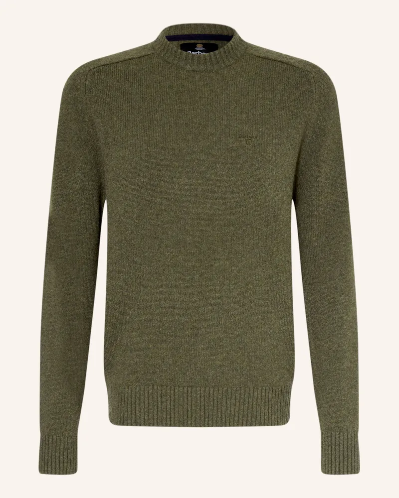 Barbour Pullover gruen Dunkelgrün
